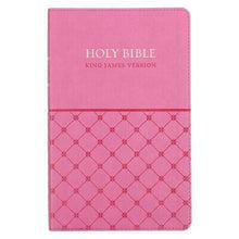KJV Gift Edition Bible-Pink Faux Leather