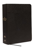 NKJV MacArthur Study Bible/Large Print-Black Bonded Leather Indexed