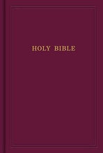 KJV Pew Bible-Garnet Hardcover