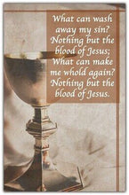 Bulletin-The Blood/What Can Wash Away My Sin? (Pack Of 100)