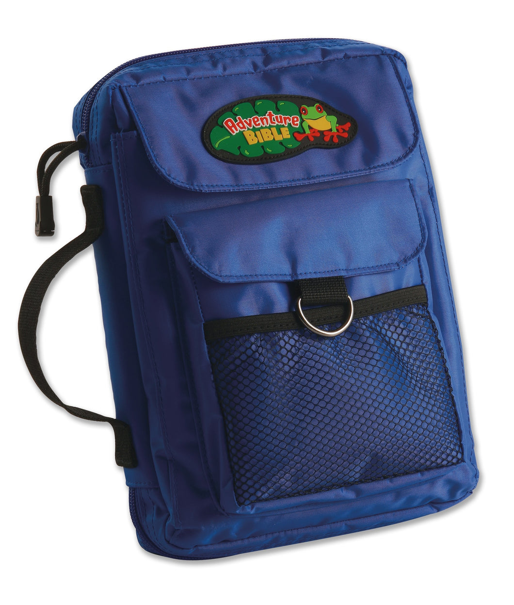 Bible Cover-Adventure Bible-Blue Nylon-Medium