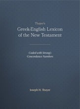 Thayer's Greek English Lexicon