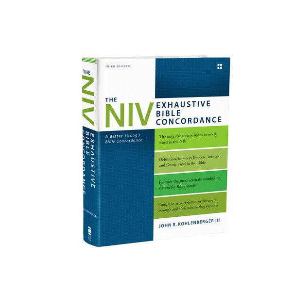 NIV Exhaustive Bible Concordance (Third Edition)