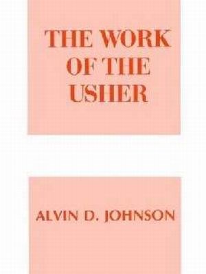 Work of the Church: Work of the Usher (Paperback)