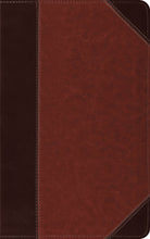ESV Thinline Bible-Brown/Cordovan Portfolio Design TruTone