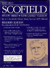KJV Old Scofield Study Standard Edition-Burgundy Bonded Leather Indexed