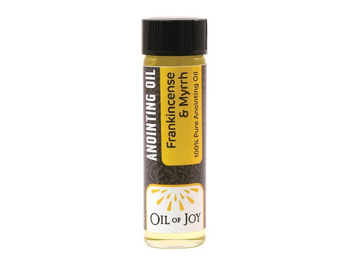 Anointing Oil-Frankincense & Myrrh-1/4 Oz (Pack Of 6)