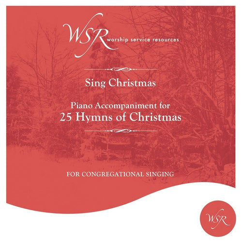 Audio CD-25 Hymns Of Christmas-Piano Accompaniment