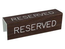Sign-Reserved/3-Sided