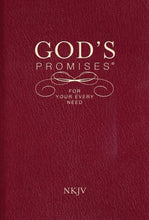 God's Promises For Your Every Need (NKJV)-Burgundy