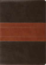 ESV Study Bible-Forest/Tan Trail Design TruTone