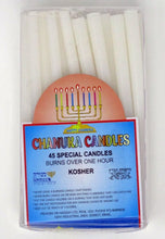 Candle-Hanukkah Candles-White-4" (Pack of 45) (#9158)