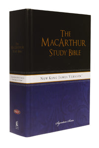 NKJV MacArthur Study Bible/Large Print-Hardcover Indexed