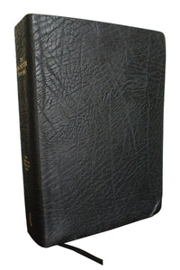 NASB MacArthur Study Bible/Large Print-Black Bonded Leather Indexed