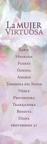 Spanish-Bookmark-Virtuous Woman (Pack Of 25)