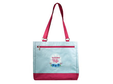 Tote Bag-Pastors Wife-Proverbs 31-Mint/Fuschia