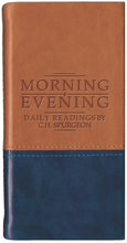 Morning And Evening-Tan/Blue Imitation Leather