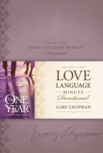 The One Year Love Language Minute Devotional-Lavender LeatherLike