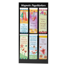 Bookmark-Pagemarker-Magnetic-Heart Of Friends (Set Of 6)