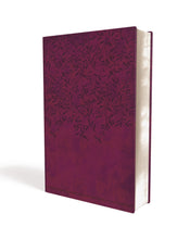 NKJV Women Of Faith Devotional Bible-Plum LeatherSoft