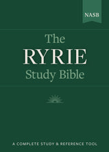 New American Standard 1995 Edition: The Ryrie NAS Study Bible Genuine Leather Black Red Letter Indexed (Hardcover)