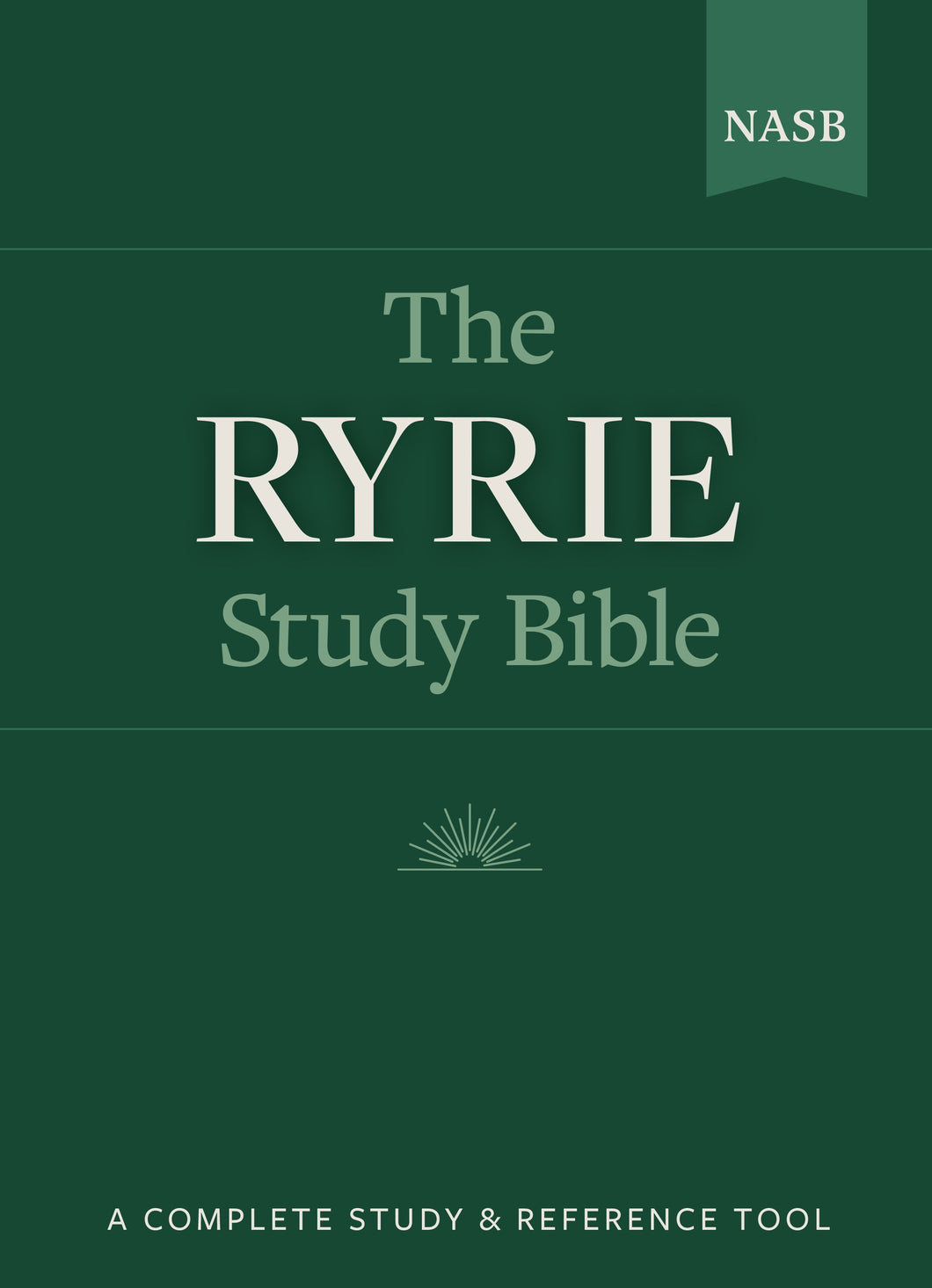 NASB The Ryrie Study Bible-Hardcover