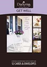 Boxed Card-Get Well-Sunny Days (Box Of 12)-74889