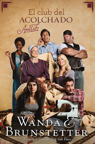 Spanish-Half Stitched Amish Quilting Club (El Club del Acolchado Amish)
