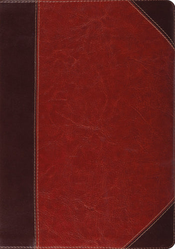 ESV Study Bible-Brown Cordovan Portfolio Design TruTone Indexed