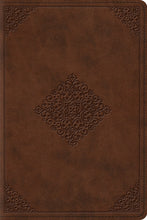 ESV Study Bible/Personal Size-Saddle Ornament Design TruTone