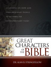 Pre-Owned Great Characters of the Bible : 52 Lessons on How God Used Ordinary People to Accomplish Extraordinary Tasks (Bible Study Guide for Small Group or Individual Use) (Paperback)