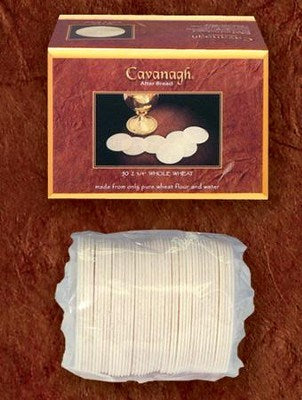 Communion-Whole Wheat Altar Bread-Cross Design (2-3/4