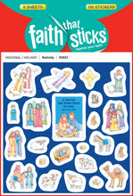 Sticker-Nativity (6 Sheets) (Faith That Sticks)