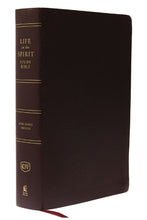 KJV Life In The Spirit Study Bible-Burgundy Bonded Leather Indexed