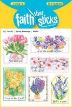 Sticker-Spring Blessings (6 Sheets) (Faith That Sticks)