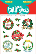 Sticker-Wreaths/Stick-N-Sniff (6 Sheets) (Faith That Sticks)