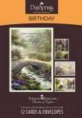 Boxed Card-Birthday-For You-Thomas Kinkade (Box Of 12)-86068