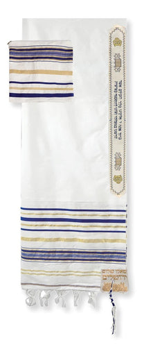 Prayer Shawl-Blue Acrylic w/Bag (72