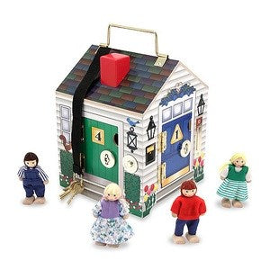 Toy-Doorbell House (5 Pieces) (Ages 3+)