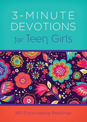 3-Minute Devotions For Teen Girls-Mass Market