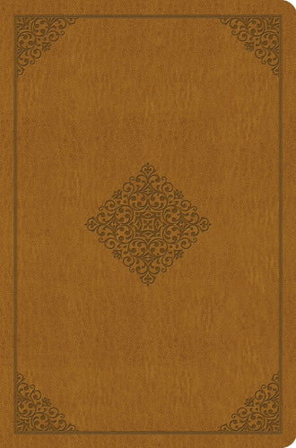 ESV Value Compact Bible-Goldenrod Ornament Design TruTone