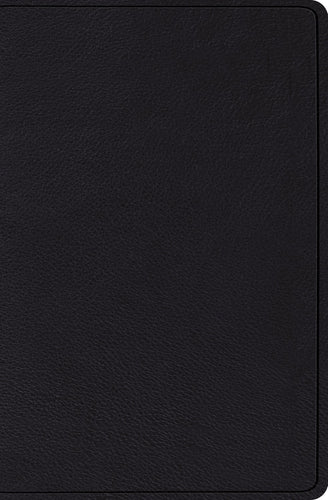 ESV Verse-By-Verse Reference Bible-Black Top Grain Leather