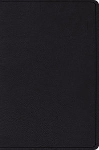 ESV Verse-By-Verse Reference Bible-Black Top Grain Leather