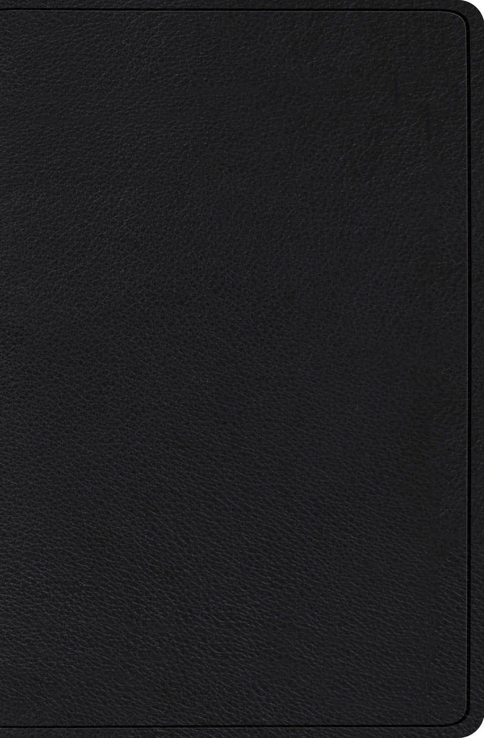 ESV Verse-By-Verse Reference Bible-Black Top Grain Leather