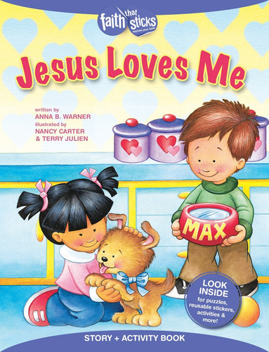 Jesus Loves Me Activity Book  (Faith That Sticks)