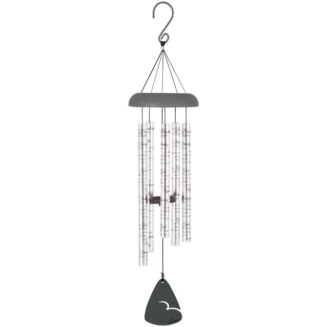 Wind Chime-Sonnet-Family Chain-Silver/Brown (30