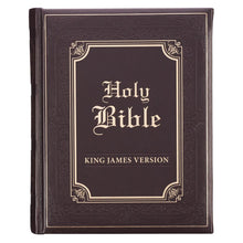 KJV Family Bible-Brown Faux Leather Hardcover