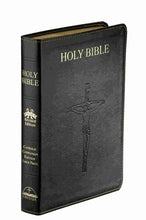 NABRE Fireside Catholic Companion Bible/Large Print-Librosario-Black Imitation Leather