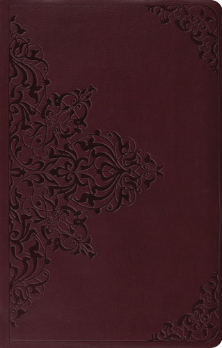 ESV Premium Gift Bible-Chestnut Filigree Design TruTone