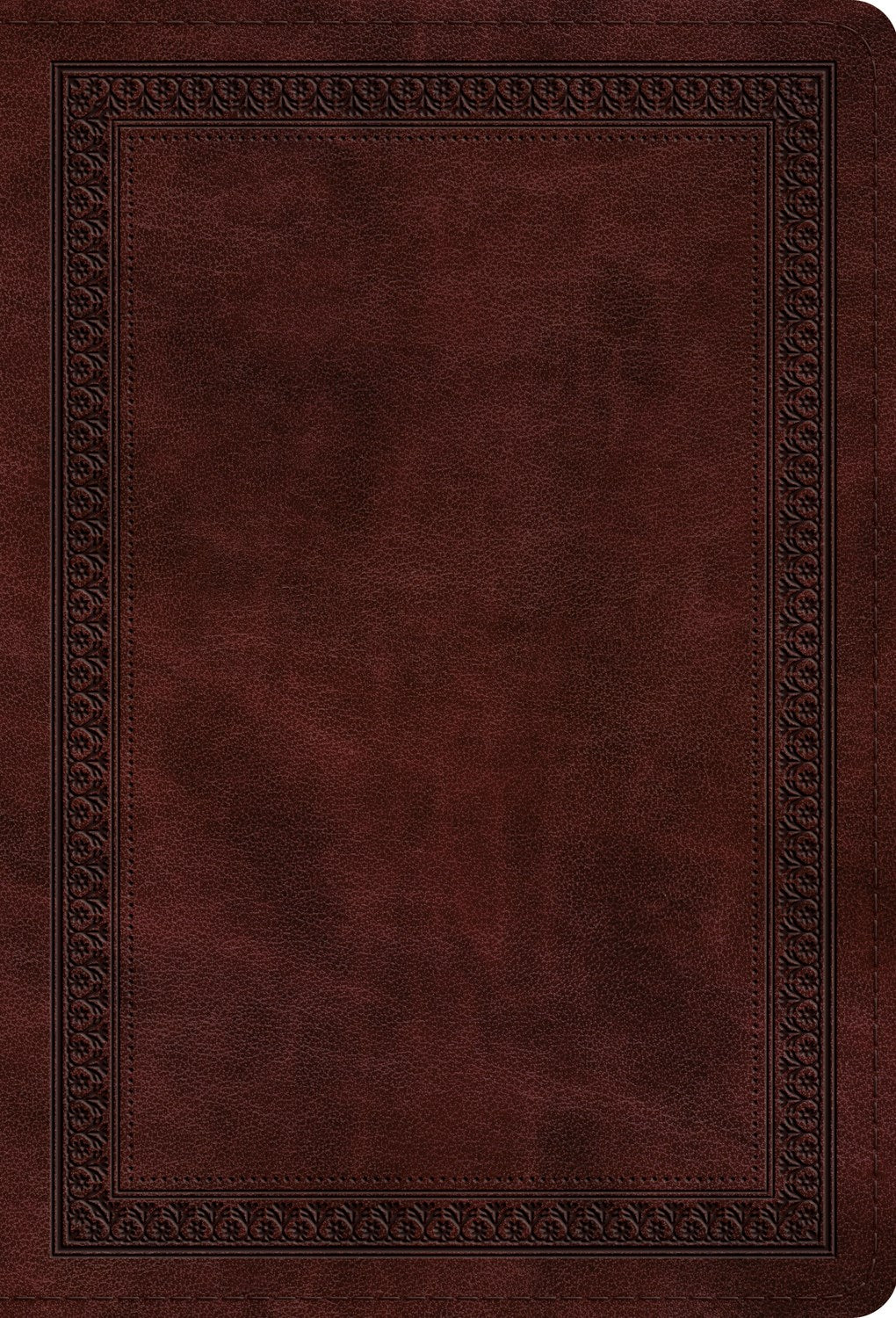 ESV Value Compact Bible-Mahogany Border Design TruTone